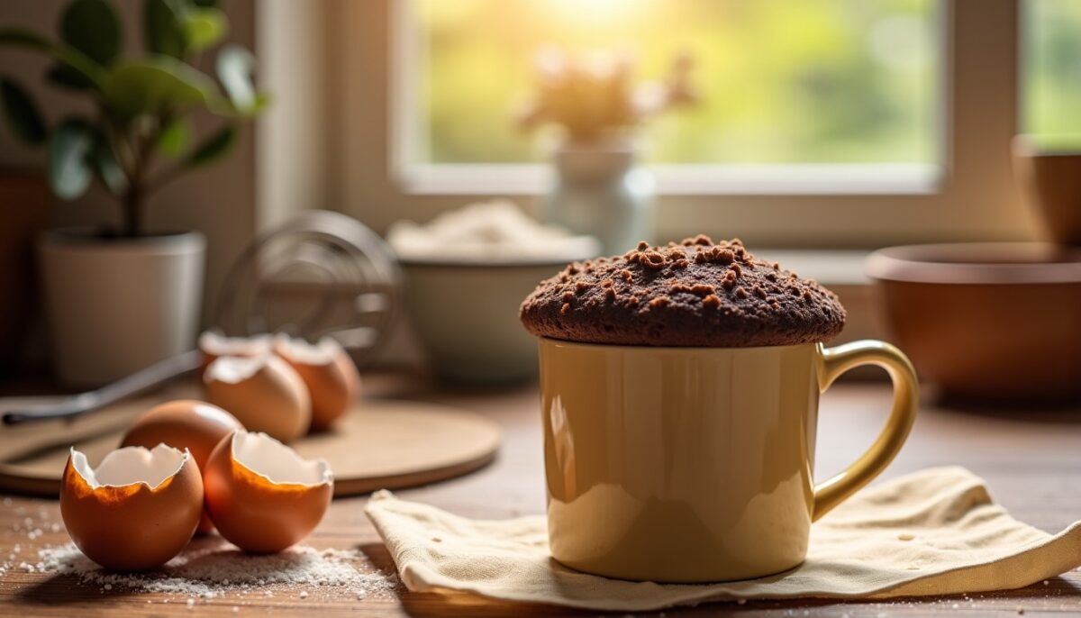 Mug Cake Nature : La Recette Express et Facile en 5 Minutes