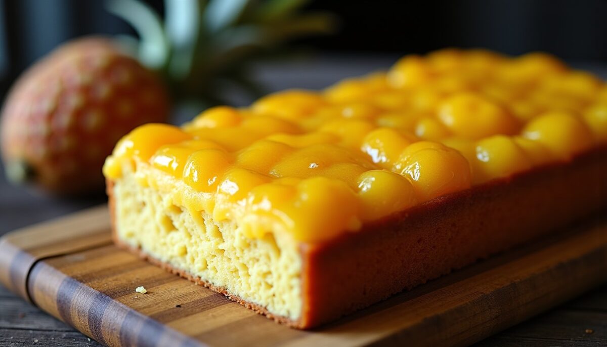 Recette express et savoureuse du moelleux gâteau à l'ananas