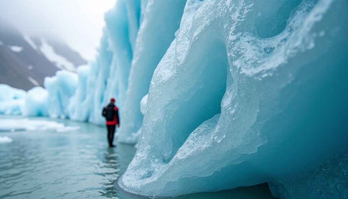 Mer de Glace : Comparaison Visuelle du Retrait et de la Fonte Alarmante
