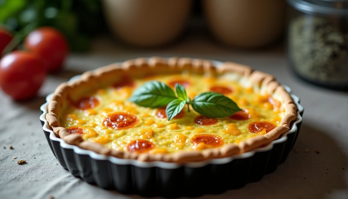 Quiche légère sans crème fraîche : une recette facile et rapide à réaliser