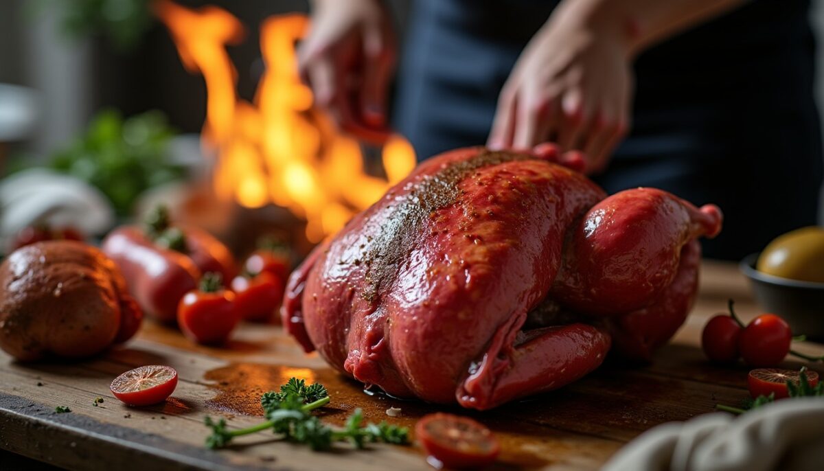 Guide ultime pour réussir la cuisson du rôti de chapon farci au four : durée idéale et astuces incontournables