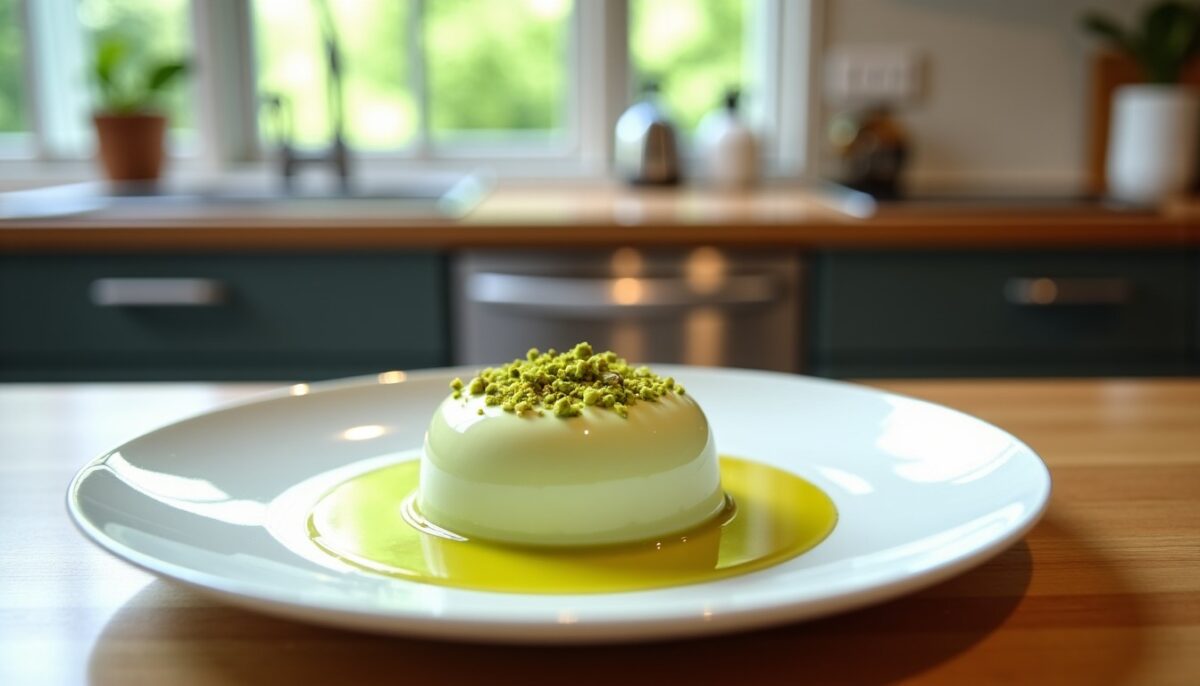 Délice à la pistache : recette simple pour un dessert crémeux et fondant
