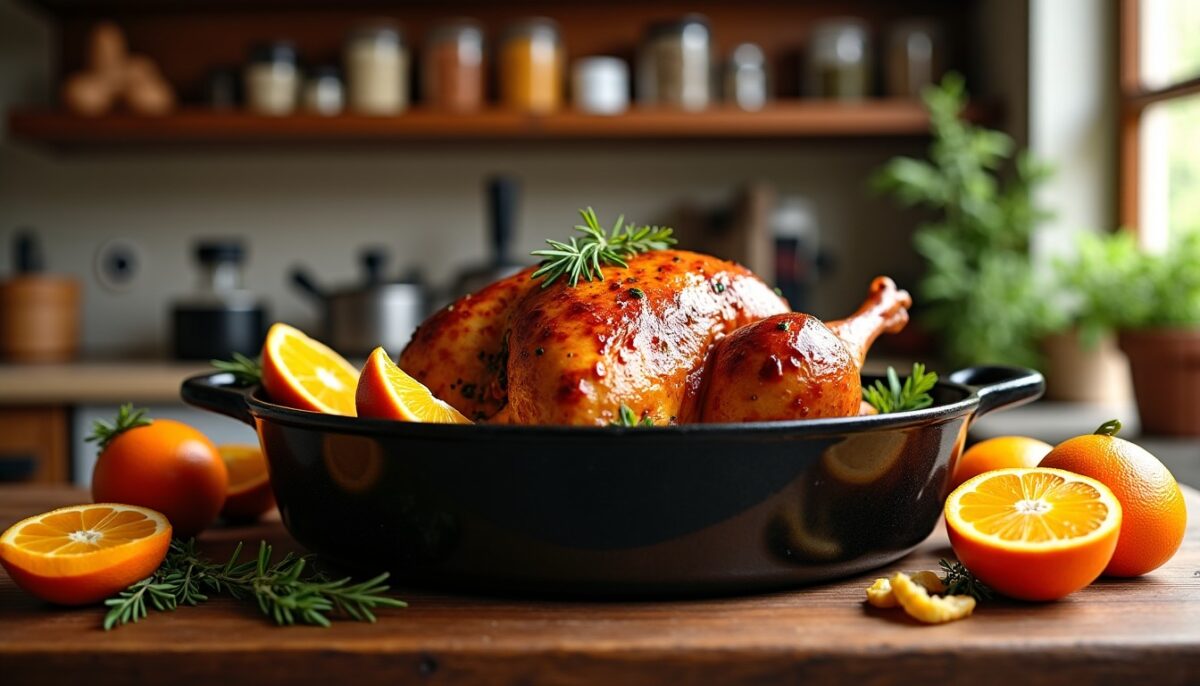 Préparez un délicieux canard à l'orange en cocotte : une recette simple et rapide pour régaler vos papilles