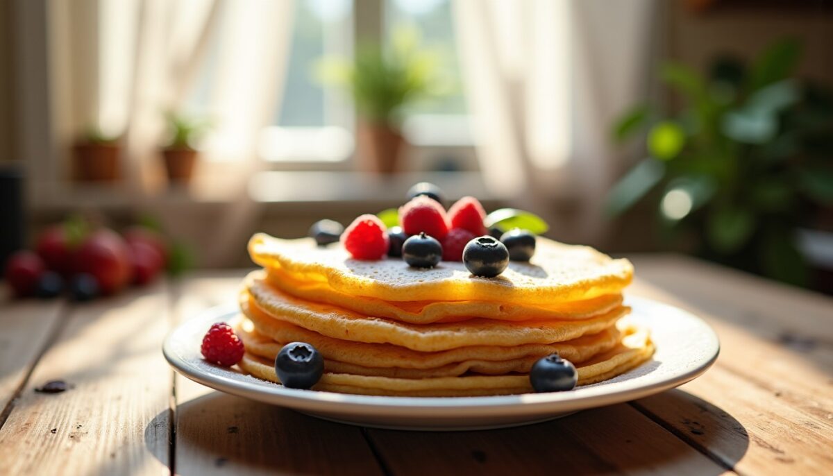 Crêpes moelleuses sans lait : une recette simple et gourmande à réaliser chez soi