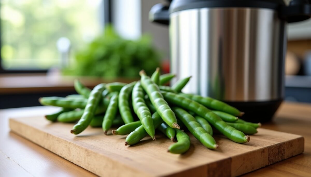 Cuisson express des haricots verts frais à la cocotte-minute : guide pratique et rapide