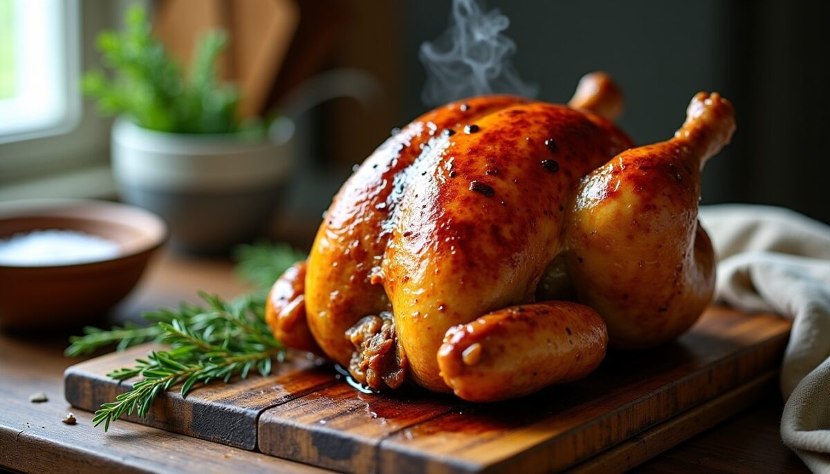Poulet de 2 kg au four : temps de cuisson idéal et conseils pratiques