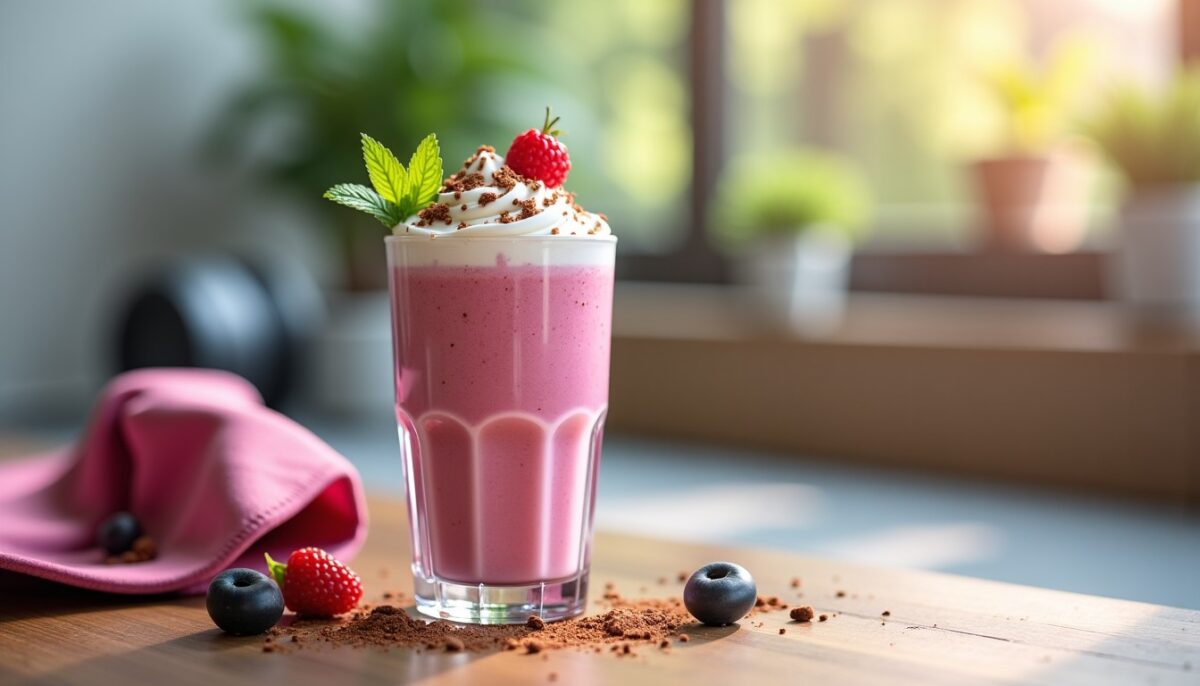 Milkshakes protéinés : 5 recettes savoureuses pour dynamiser vos séances de sport